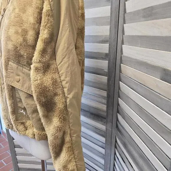 Women's Printed High Pile Fleece Jacket | JoyLab | X Small - Picture 4 of 12